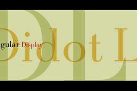 Didot LP Display