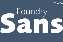 Foundry Sans Bold