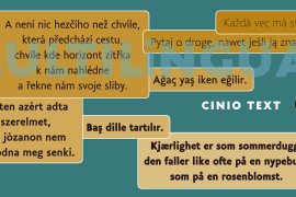 Cinio Text Heavy Italic