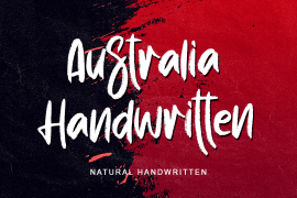 Australia Handwritten Italic