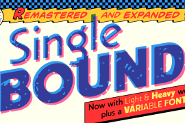 Single Bound Vintage Bold