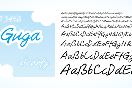 Guga Handwriting