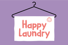 Happy Laundry Italic