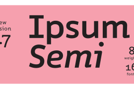 Ipsum Semi 800 Italic