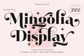 Mingolia Display Extra Bold