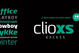 Clio XS Black Italic