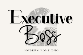 Executive Boss Italic