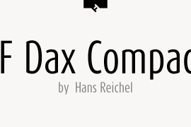 FF Dax Compact Pro Black