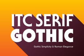 ITC Serif Gothic Std Roman