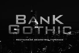 Bank Gothic Std Medium