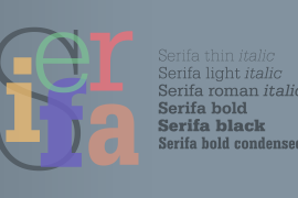 Serifa Std Light