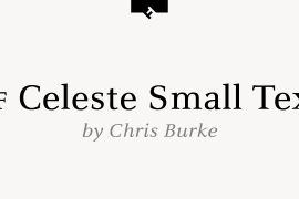 FF Celeste Small Text Pro Bold