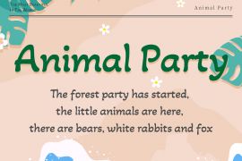 Animal Party Regular
