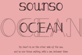 A017-Sounso Ocean Regular