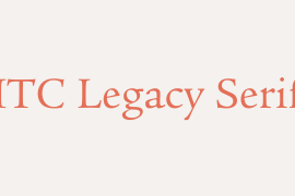 ITC Legacy Serif Pro Ultra