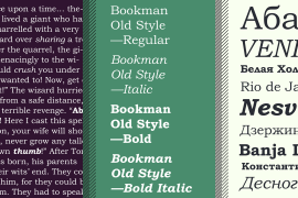 Bookman Old Style Pro Italic
