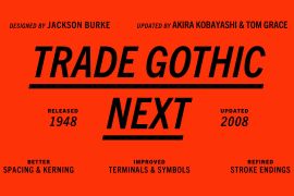 Trade Gothic Next Pro Bold
