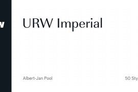URW Imperial T Std Extra Bold Extra Narrow