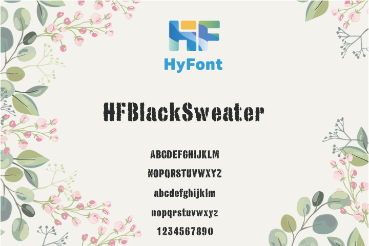 HFBlackSweater Regular