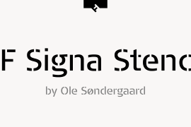 FF Signa Stencil Pro Book