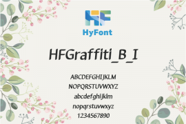 HFGraffiti_B_I Bold