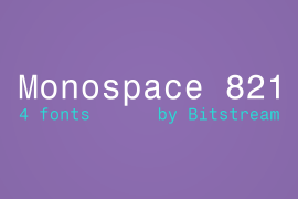 Monospace 821 Std Italic