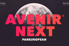 Avenir Next Paneuropean Condensed Thin Italic