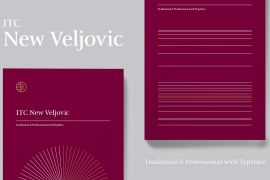 ITC New Veljovic Pro Display Regular