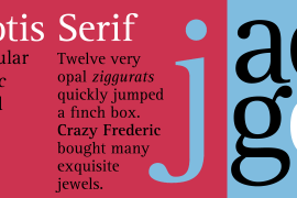 Rotis Serif 55 Greek Regular