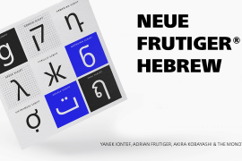 Neue Frutiger Hebrew Book