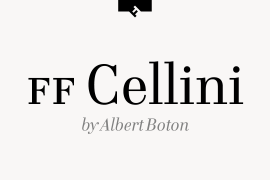 FF Cellini Pro Titling Italic