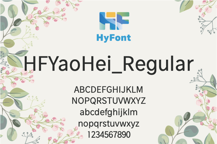 HFYaoHei_Regular Regular