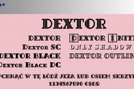 Dextor Std Small Caps Standard (d)