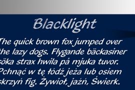 Blacklight Std Standard (D)