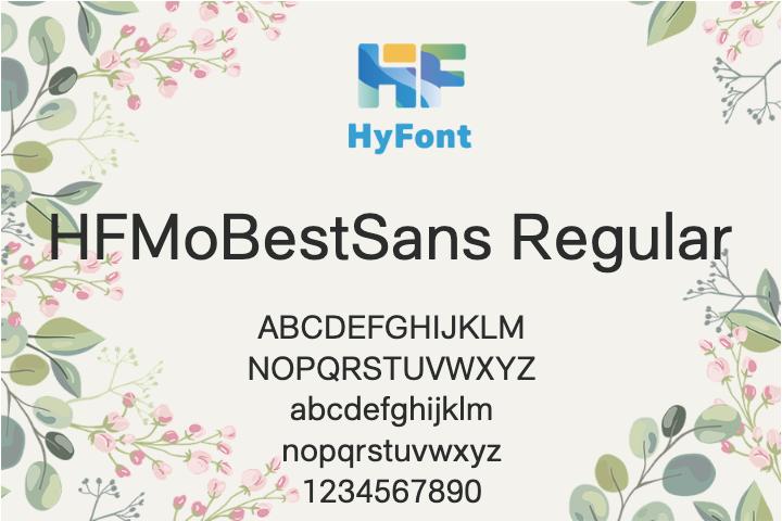 HFMoBestSans Regular